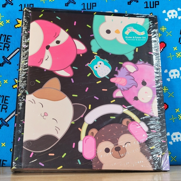 Squishmallows Toys Squishmallow 3 Ring Binder Folder Set New Poshmark